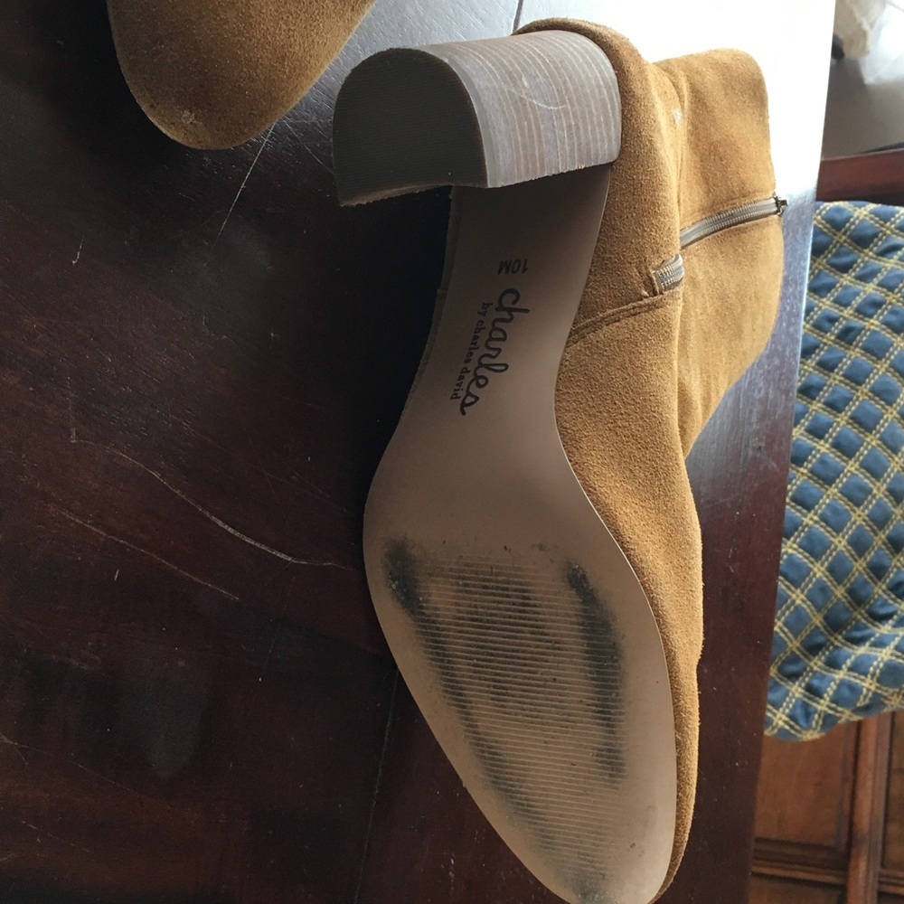 Fringe Ankle Booties in Brown Suede - Women - Picture 3 of 3